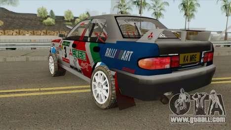 Mitsubishi Lancer Evolution I WRC 92 for GTA San Andreas
