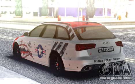 Audi RS 6 Beaten but not broken for GTA San Andreas
