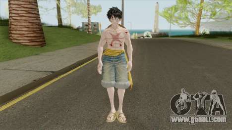 Monkey D Luffy for GTA San Andreas