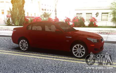 BMW M5 E60 for GTA San Andreas