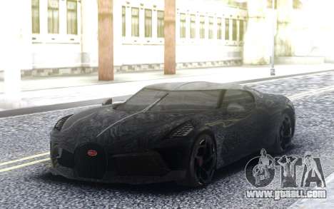 Bugatti La Voiture Noire 2019 for GTA San Andreas