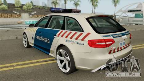 Audi RS4 Avant Magyar Rendorseg for GTA San Andreas