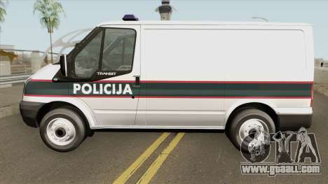 Ford Transit Policija for GTA San Andreas