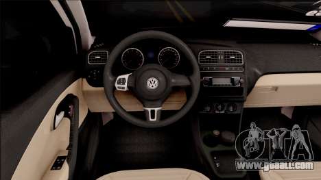 Volkswagen Polo 1.6 TDI-R Black Smoke for GTA San Andreas