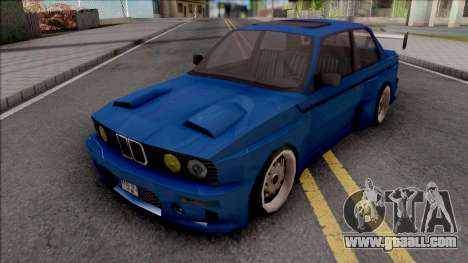 BMW E30 Fully Tunable IVF Lowpoly for GTA San Andreas