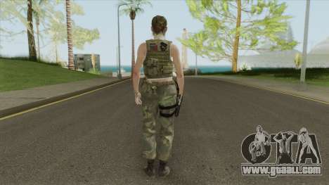 Claire Redfield Military (RE2 Remake) for GTA San Andreas