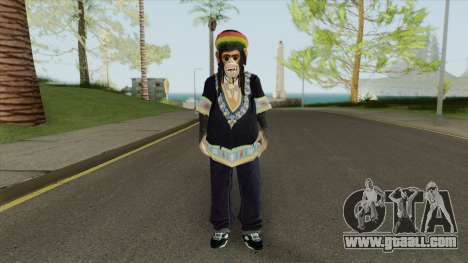 Psychedelic Ape for GTA San Andreas