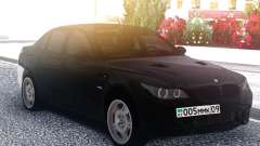 BMW M5 E60 M Black & White for GTA San Andreas