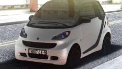 Smart ForTwo White for GTA San Andreas