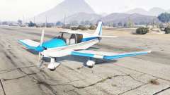 Robin DR-400 vivid sky blue for GTA 5