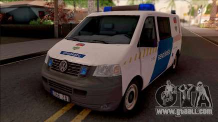 Volkswagen Transporter 5 Magyar Rendorseg for GTA San Andreas
