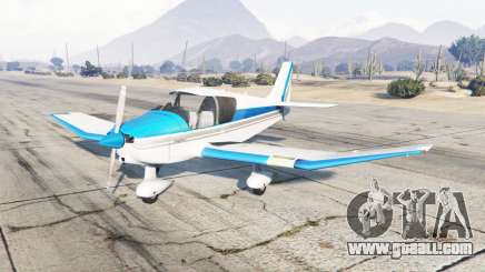 Robin DR-400 vivid sky blue for GTA 5