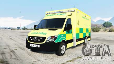 Mercedes-Benz Sprinter 2014 British Ambulance for GTA 5