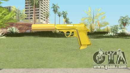 Wolfram PP7 Gold Silenced (007 Nightfire) for GTA San Andreas