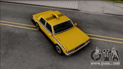 Declasse Taxi 1987 for GTA San Andreas