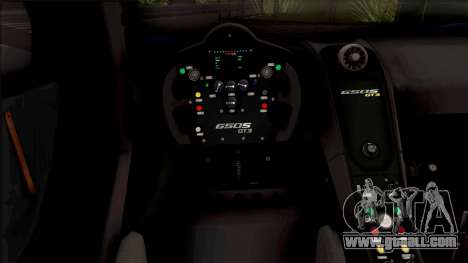 McLaren 650S GT3 2015 Itasha Liliya 4k for GTA San Andreas