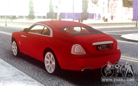 Rolls-Royce Wraith for GTA San Andreas