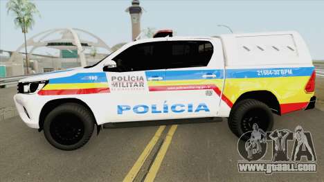 Toyota Hilux 2017 (PMMG) for GTA San Andreas