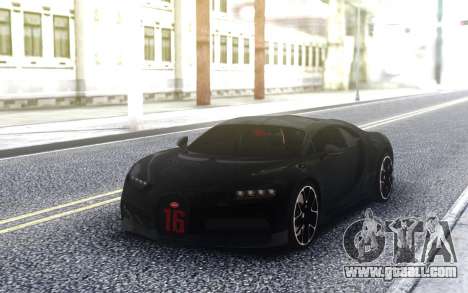 Bugatti Chiron for GTA San Andreas