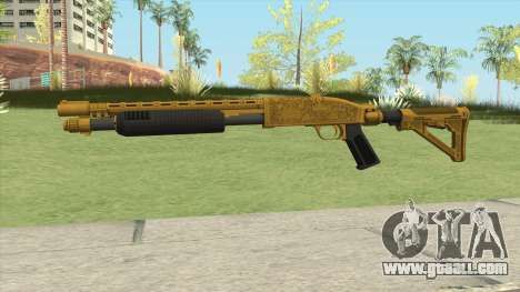 Shrewsbury Pump Shotgun (Luxury Finish) GTA V V4 for GTA San Andreas
