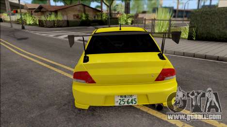 Mitsubishi Lancer EVO VII Initial D Fifth Stage for GTA San Andreas