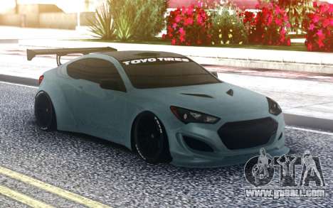 Hyundai Genesis Coupe for GTA San Andreas