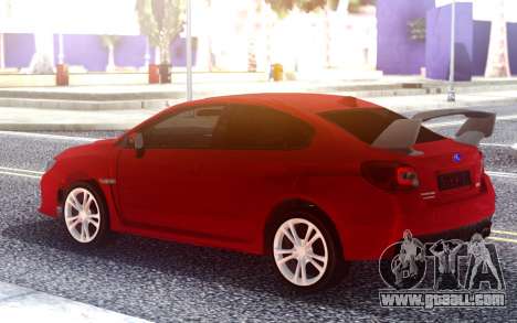 Subaru WRX 2015 for GTA San Andreas