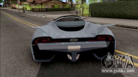 SSC Tuatara 2011 Low Reflections Style for GTA San Andreas