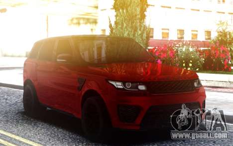 Range Rover Sport SVR for GTA San Andreas