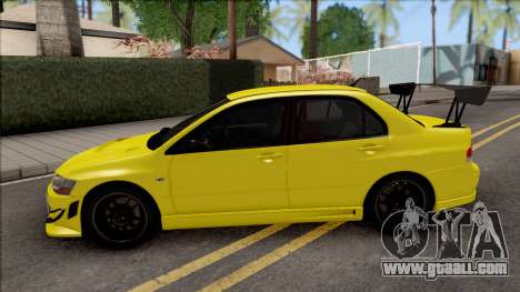 Mitsubishi Lancer EVO VII Initial D Fifth Stage for GTA San Andreas