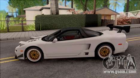 Honda NSX NA1 Initial D Fifth Stage Hojo Go for GTA San Andreas