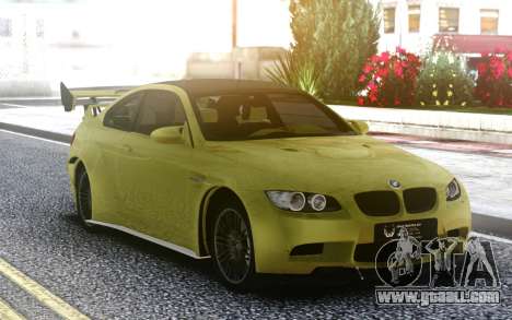 BMW M3 G-Power GT2 S Hurricane 2017 for GTA San Andreas