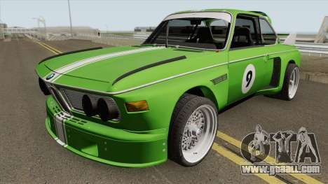 BMW 3.0 CSL 1975 (Green) for GTA San Andreas