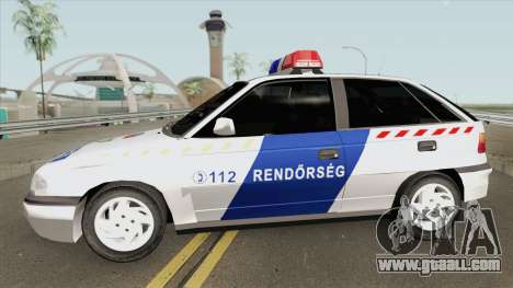 Opel F Astra Classic (Hungarian Police) V2 for GTA San Andreas