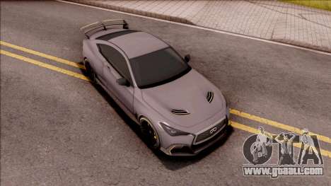 Infiniti Q60 Project Black S 2018 for GTA San Andreas