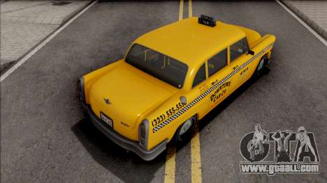 GTA III Declasse Cabbie SA Style for GTA San Andreas