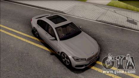 BMW 7-Series M750i for GTA San Andreas