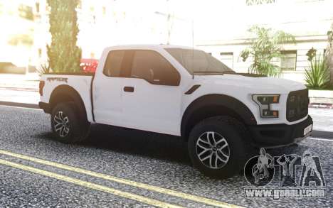 Ford Raptor 2018 for GTA San Andreas