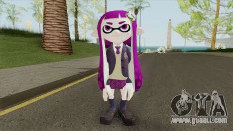 Inkling Girl Pink V3 (Splatoon) for GTA San Andreas