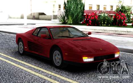 1987 Ferrari Testarossa US-Spec for GTA San Andreas