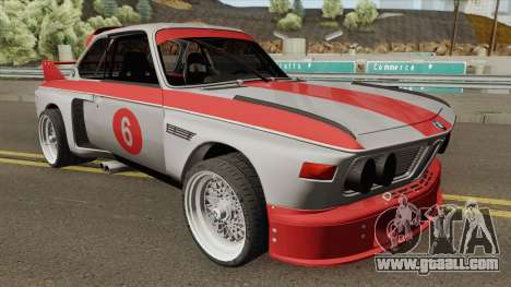 BMW 3.0 CSL 1975 (Gray) for GTA San Andreas