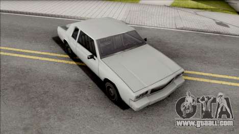 Declasse Buccaneer 1982 for GTA San Andreas