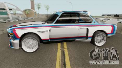 BMW 3.0 CSL 1975 (White) for GTA San Andreas