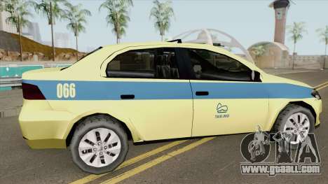 Volkswagen Voyage G6 Taxi Rio De Janeiro for GTA San Andreas
