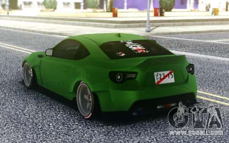 Toyota GT 86 for GTA San Andreas