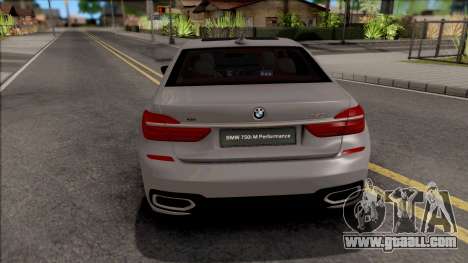 BMW 7-Series M750i for GTA San Andreas