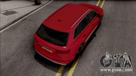 Audi Q7 Comfort Line for GTA San Andreas