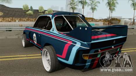 BMW 3.0 CSL 1975 (Blue) for GTA San Andreas