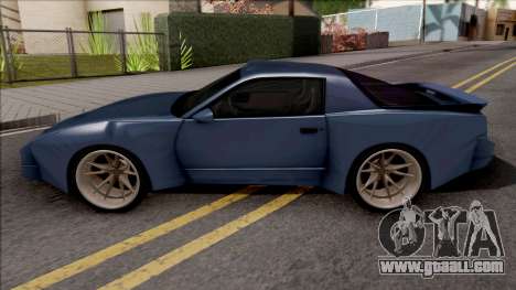 Pontiac Trans AM 1987 for GTA San Andreas