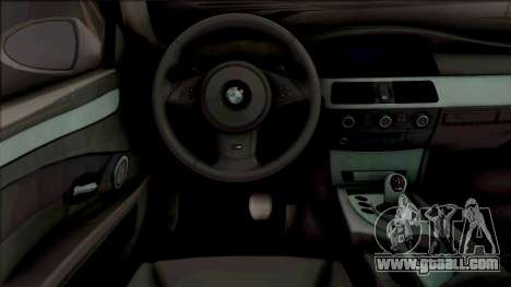 BMW M5 E60 Magyar Rendorseg for GTA San Andreas